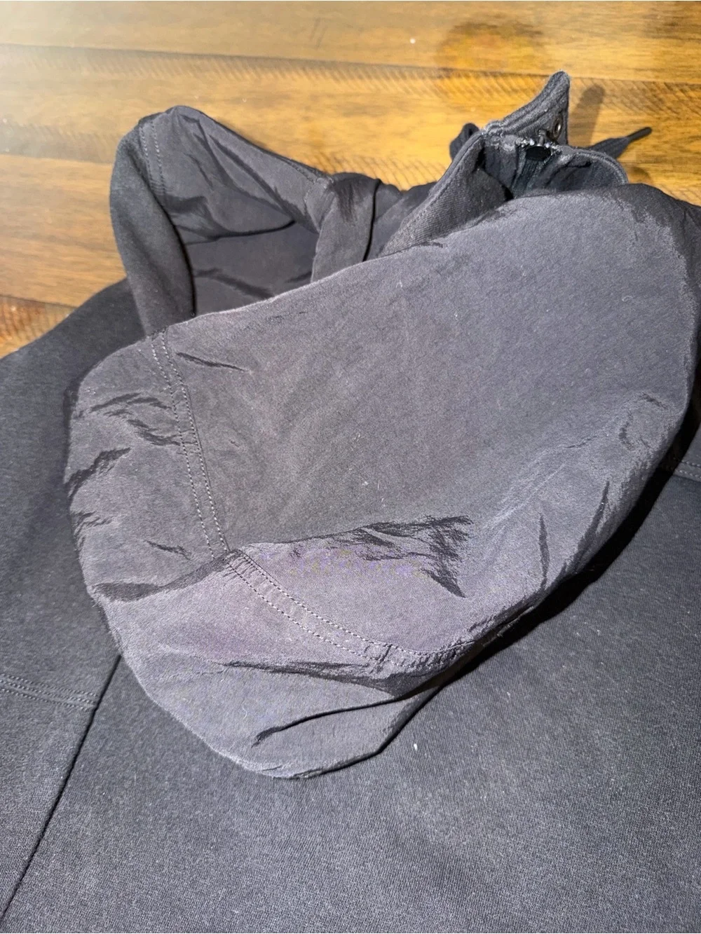 The North Face Black Hooded Shirt Jacket